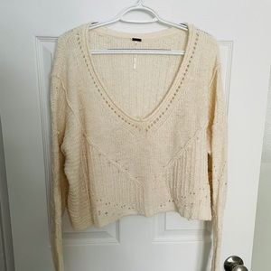 Free People Crop Sweater